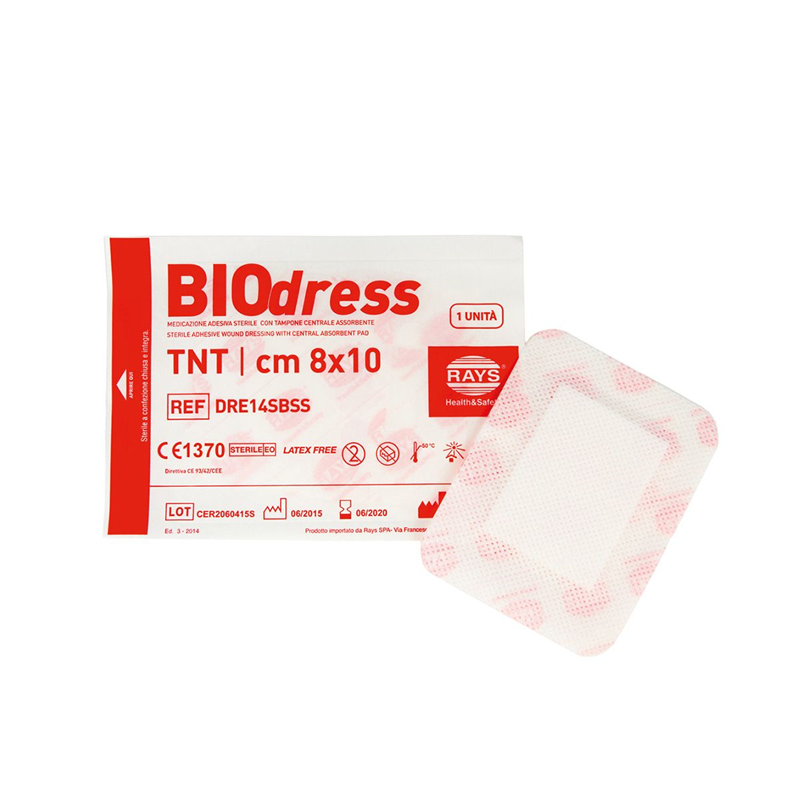 MEDICAZIONI ADESIVE STERILI IN CEROTTO 10 x 10CM